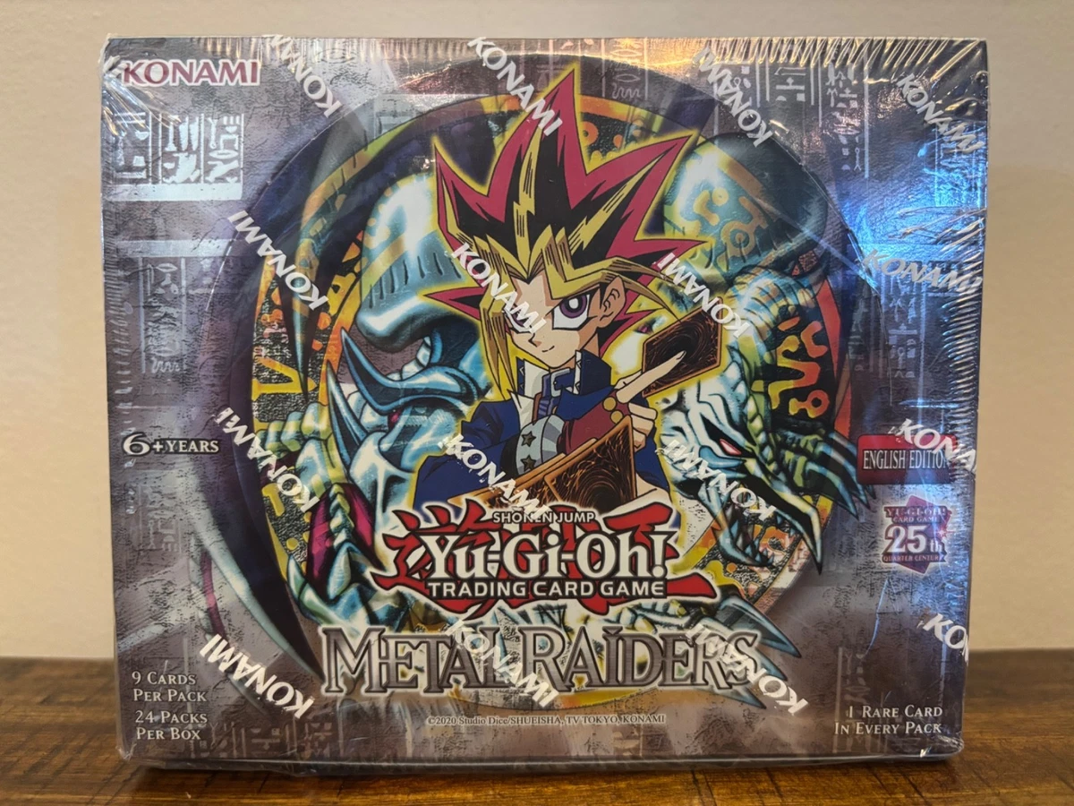 yugioh booster box metal raiders Yu-Gi-Oh! TCG Metal Raiders Sealed Collectible Card Game Boxes for sale