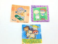 VTG Smilemakers Rugrats Cartoon Stickers Sandylion Viacom 2001 2.5" Square