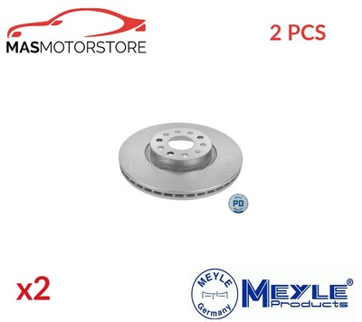 BREMSSCHEIBEN SATZ PAAR MEYLE 183 521 1094/PD 2PCS A FÜR VW PASSAT,CADDY III