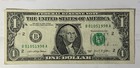 BIRTHDAY/ANNIVERSARY $1.00 CURRENCY Note 01-05-1998 — photo 1