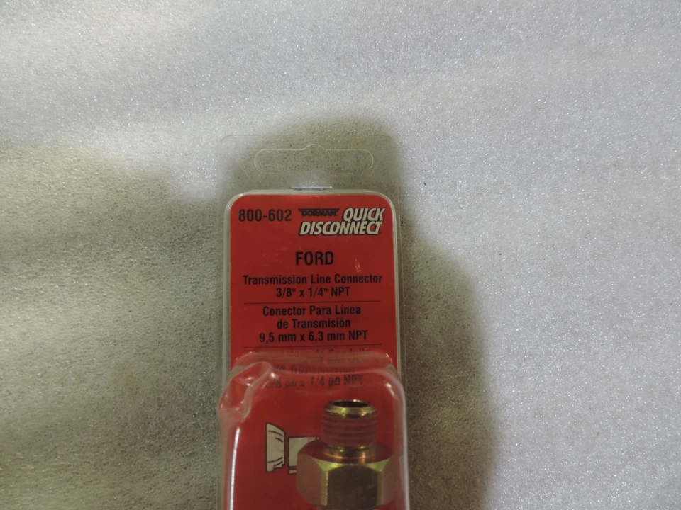 Conector de linha de transmissão Dorman Quick Disconnect 800-602 3/8" X 1/4" NPT - Imagem 2 de 4