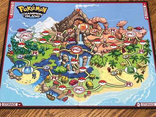 Pokemon Champion Island DVD Juego de Mesa Snap TV 2007 Completo - Imagen 5 de 6