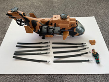1986 Hasbro G.I. Joe Tomahawk Helicopter Complete with Lift Ticket READ