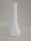 Vintage Milk Glass 6” “HOBNAIL BUD VASE” EO Brody Co 175 Cleveland Ohio