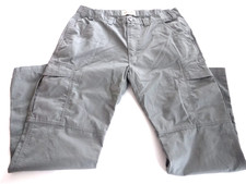 Field  Stream Greenish Gray Outdoor Cargo Pocket Relaxed Pants Men's 36/32