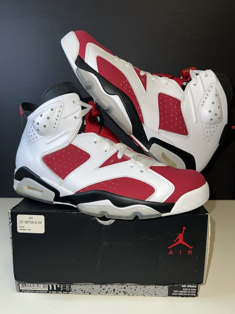 ✓ Nike Air Jordan VI Retro 6 Carmine 2014 SIZE 11.5 | Red