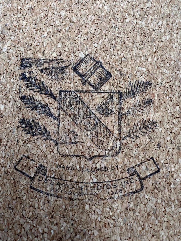 Azulejo de cerámica coloreado a mano California codorniz corcho trasero el señuelo plato caliente Foto 4 de 4