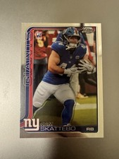 2025 Topps Chrome Cam Skattebo Base #331 Rookie New York Giants