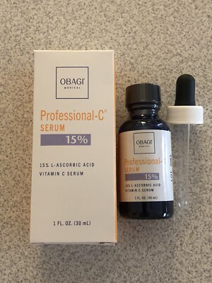 Obagi Professional-C Serum 15% Vitamin C  1 oz 30ml Full Size ~ New in Box!!  