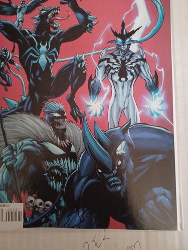 DEATH OF THE VENOMVERSE (#2) MARK BAGLEY VARIANT KEY VENOM-BOY 1ST APPEARANCE - Picture 5 of 10