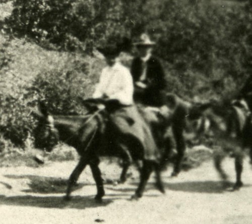 USA Colorado Garden of Gods Tourists Old NPG Stereo Photo 1900 - Picture 2 of 3