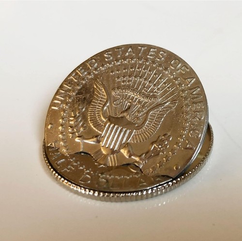 Magic Trick Gimmick Half Dollar Magnetic Flipper Coin Close Up Magician Tool T11 - Picture 12 of 15