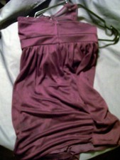 DAVIDS BRIDAL DRESS PURPLE SIZE 10 NICE LOOKING DRESS
