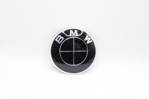 Calcomanía de volante maletero con capucha totalmente negra emblema Blackout para BMW - Imagen 2 de 3