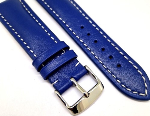 extra starkes Uhrenarmband 24/20mm Blau passend für Breitling / 6 - Picture 3 of 6