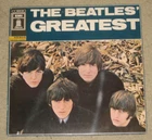 Beatles Greatest EMI/Odeon German import LP hits