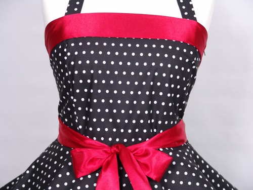 Kleid 50-er Jahre zum Petticoat Rockabilli Abend Abiball Konfirmation Gr.38-42 - Bild 4 von 7
