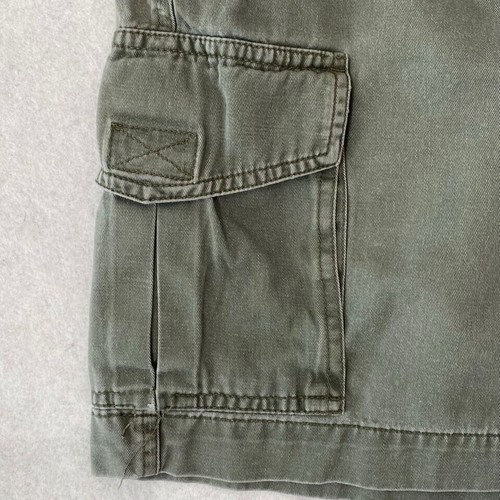 VINTAGE Abercrombie & Fitch Shorts Womens 8 Green Cargo Pockets Utility Hiking - Picture 4 of 8
