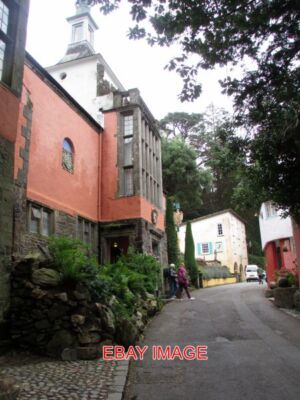 FOTO WALISISCHE KÜSTE PORTMEIRION DORF (8) ENTWORFEN UND GEBAUT VON SIR CLOUGH WILL