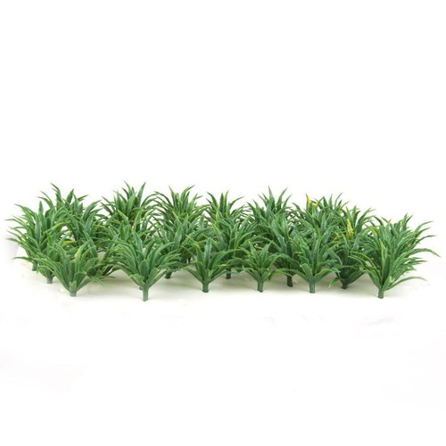 50 Green Bushes Shrub OO HO Architecture Model Railroad Scenery 1:75-1:100 - Picture 6 of 10
