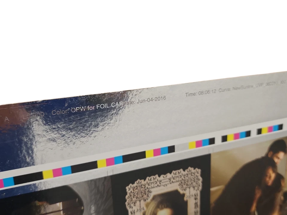 Rare Uncut Sheet of 2016 Cryptozoic Vampire Diaries Season 4 Foil Cards 28"x41" - Image 2 of 4