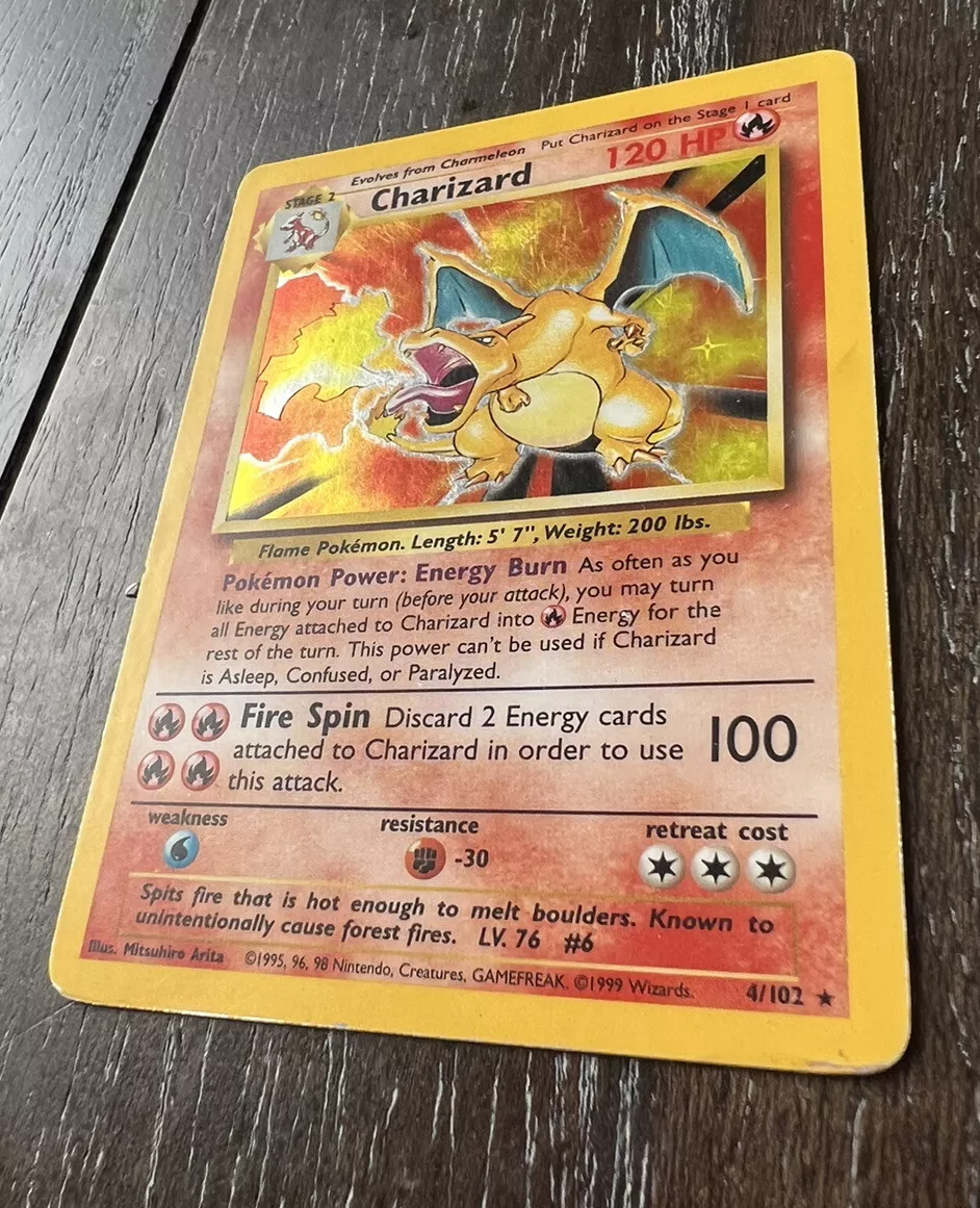 Charizard (4/102), Busca de Cards