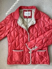 🧥 WHITE LABEL leichte Daunenjacke Jacke Steppjacke Koralle Gr. 42