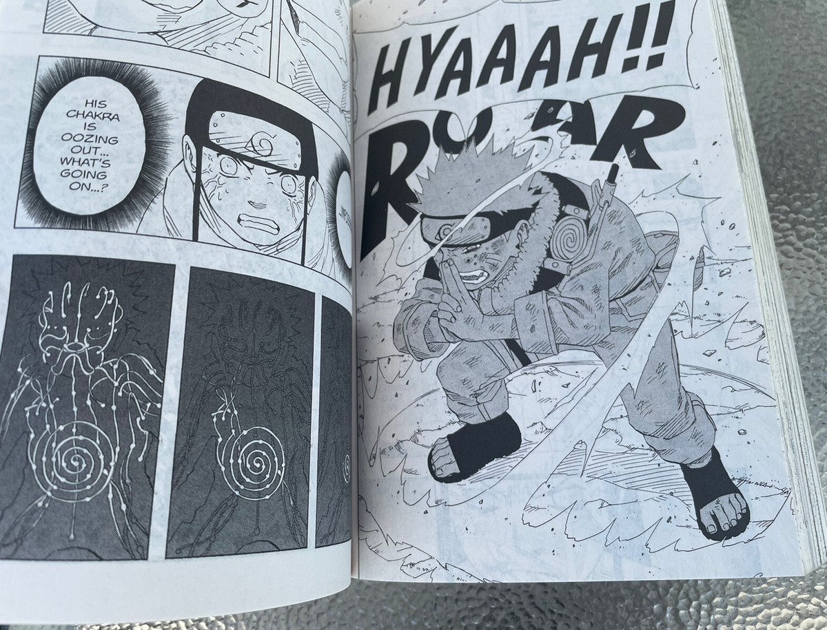 Naruto 10/11/12 3-in-1 Omnibus Manga ⚔️ Action Graphic Novel