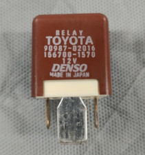 Toyota Relay 90987-02016, 156700-1570 Denso 4 Pins 12V OEM