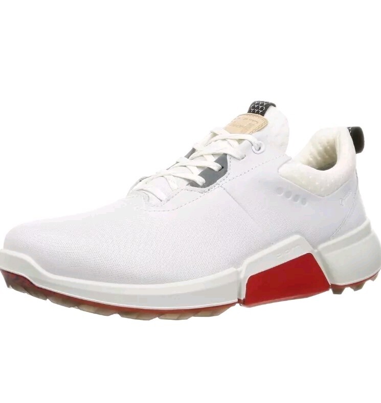 Ecco Womens Biom H4 Golf Shoe White Red Blue 42/US 11-11.5 Ecco Womens Biom H4 Golf Shoe White Red Blue 42/US 11-11.5