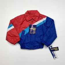 NEW Boy  s/Kid  s VTG London Fog Full Zip Reversible Jacket Size Small W/Tags