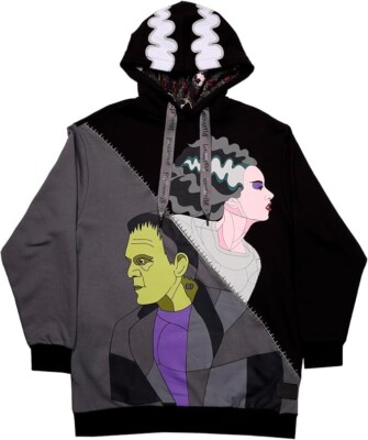 Loungefly Universal Bride Of Frankenstein Unisex Hoodie - X Large - Neu