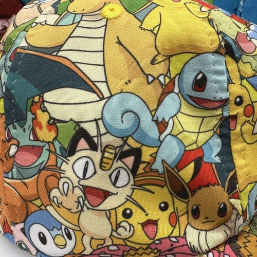 Pokémon Adjustable Hat Cap Characters All Over Print Graphic 2017 Pikachu CLEAN! - Picture 22 of 24