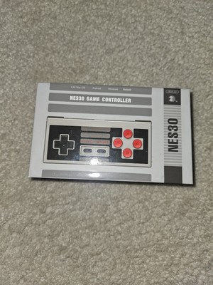 8Bitdo NES30 Pro Bluetooth Gamepad - Black/Red/SilverOnly controller and...