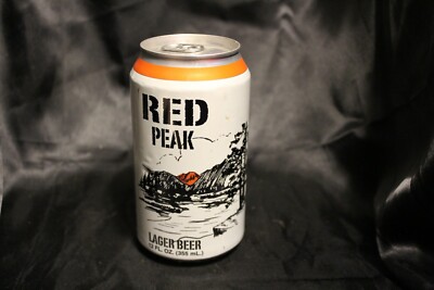 TN - Reno Sales - RED PEAK LAGER BEER - 12oz empty Micro Craft Beer Can