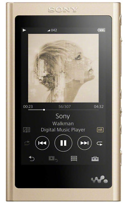 SONY NW-A55 ゴールド WALKMAN SONY NW-A55 Gold WLKMAN 16GB Hi-Res Bluetooth only a main