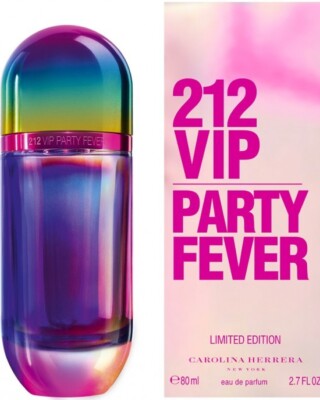 Women 212 VIP Party Fever Limited Edt Carolina Herrera Eau de parfum 2.7oz New