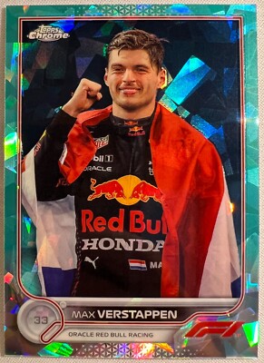 Topps Chrome Formula 1 Sapphire 2022, Max Verstappen F1 Image Variation Card /99