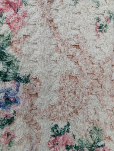 Womens Heavy Floral Vtg Grannycore Boho Roses Tapestry Coat Cottagecore Fairycor - Picture 3 of 11