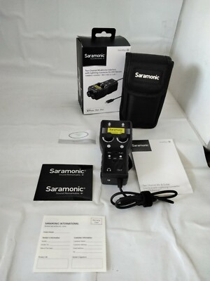 Saramonic SmartRig+Di Professional 2-Channel Audio Interface for iPhone and iPad