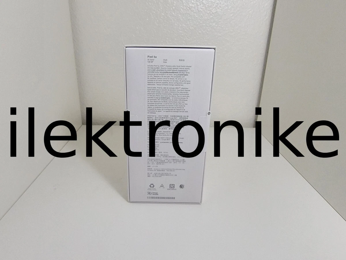 Brand NEW Google Pixel 6a 5G 128GB Chalk Unlocked Smartphone | eBay