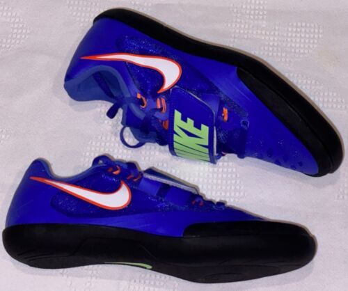 NIKE Zoom Rival SD 2 Racer Blue Throwing Field Discus Shoes NEW Mens Youth Sz 6 - Picture 3 of 9