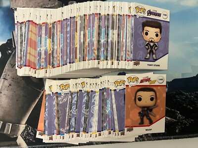 2023 UD Funko POP Marvel Infinity Saga Base & 3D SPs Pick Your Card Complete Set