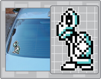 DRY BONES Sprite from Super Mario Bros. 3 Vinyl Decal #1 Laptop Sticker Koopa
