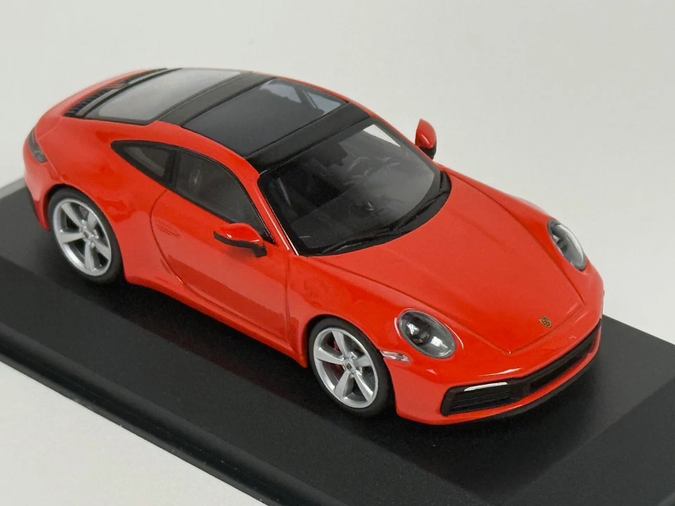 1/43 Minichamps Porsche 911 Carrera 4 S de 2019 naranja 413 069338 BK142 Foto 4 de 4