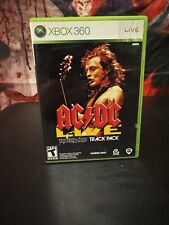 AC/DC Live: Rock Band Track Pack (Xbox 360, 2008) Complete Tested Working