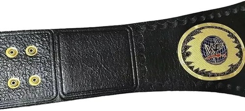 World Wrestling Women Championship Replica Title 2 MM Brass Leather strap Belt - Picture 4 of 4