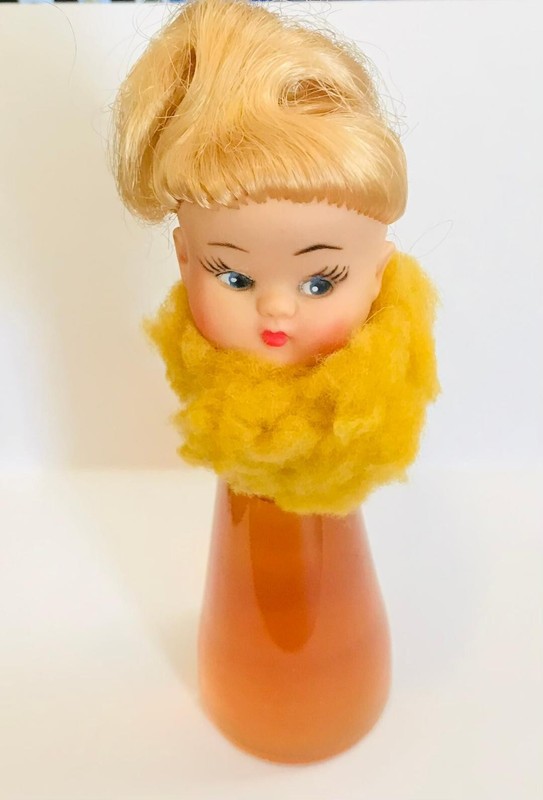 1960s Vintage NOVELTY "BARBIE DOLL" Perfume Bottle---LOOK @ THIS ONE!!!!!