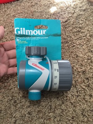 Gilmour Programmable 1 Zone Mechanical Sprinkler Timer