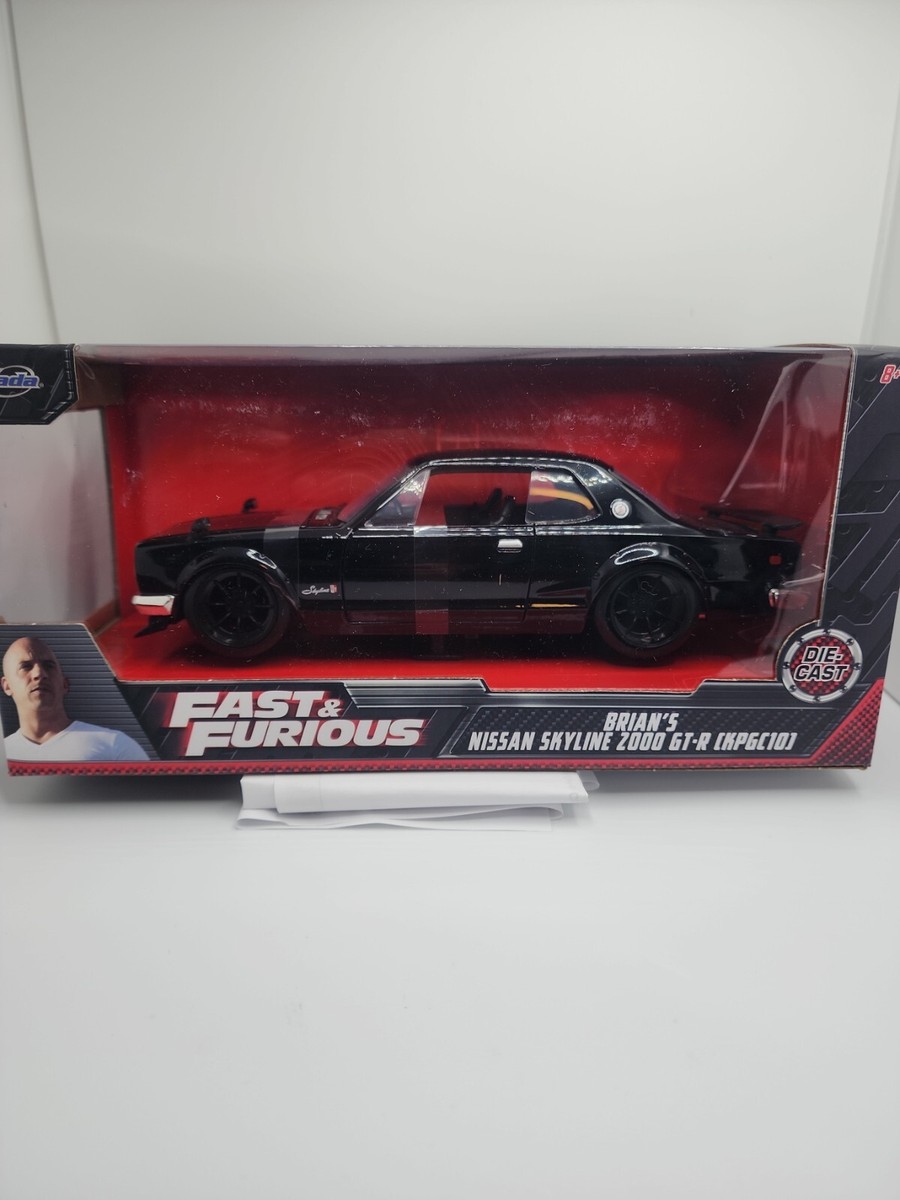 JADA NISSAN SKYLINE 2000 GT-R (KPGC10) FAST & FURIOUS 1:24 DIECAST